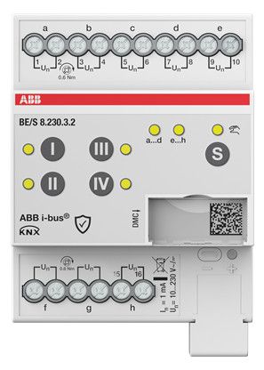 ABB BE/S8.230.3.2 Binäreingang 8fach 10-230 V, REG 2CDG110280R0011
