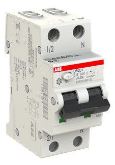 ABB DS201A-B13/0,03 FI/LS-Schalter 6kA 1P+N Typ A B 13A 30mA 2CSR255180R1135