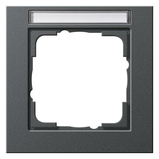 GIRA 109123 Abdeckrahmen 1fach BSF E2 Anthrazit