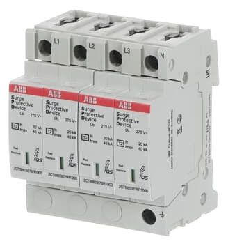 ABB OVR T2 4L 40-275 P QS SPD Typ 2 Überspannungsableiter f.230/400V TN-S 4P