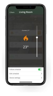 Schneider CCTFR6100 Wiser Heizkörperthermostat