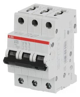 ABB S203-B40 Sicherungsautomat B-Char., 6 kA, 40A, 3P