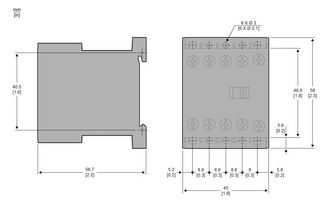 Schneider LC1K0601P7 Leistungsschütz 3p 1Ö 2,2kW 400V AC3 6A 230VAC