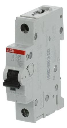 ABB S201-B32 Sicherungsautomat B-Char., 6 kA, 32A, 1P
