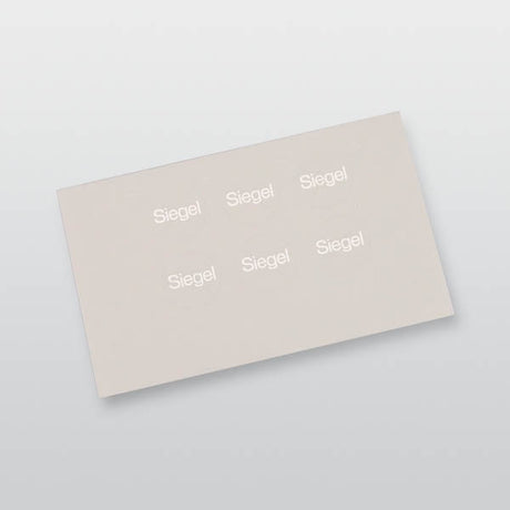 Klebeplombe 11 mm weiß