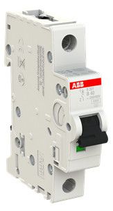 ABB S201-B40 Sicherungsautomat B-Char., 6 kA, 40A, 1P