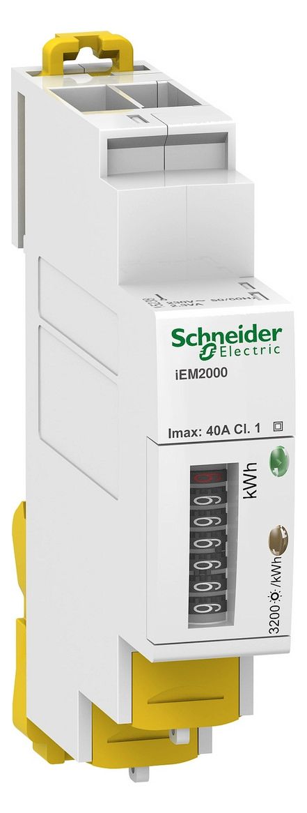 Schneider A9MEM2055 Wechselstromzähler Direktmessung bis 45A S0-Impulsausgang