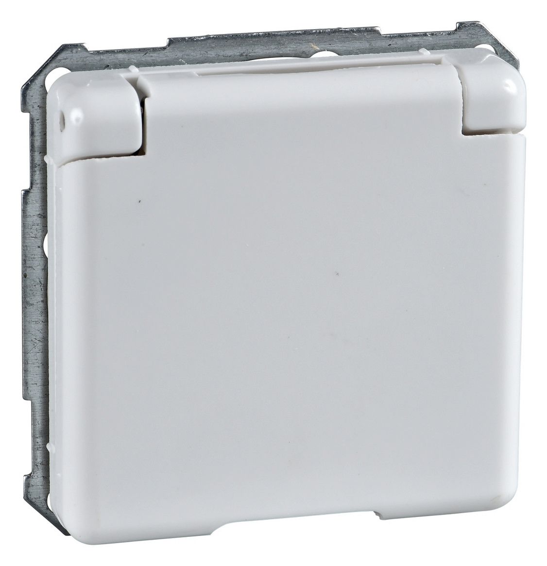 Elso 205034 Steckdose m.Klappdeckel 16A Reinweiß