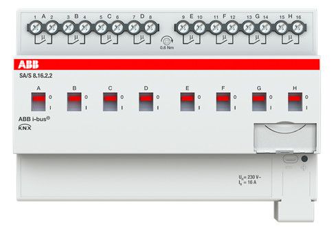 ABB SA/S8.16.2.2 Schaltaktor 8fach 16 A REG 2CDG110263R0011
