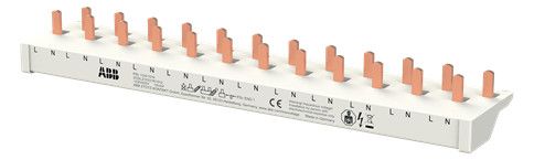 ABB PSc 1/24/10N Phasenschiene 1-ph.+N 12Module 24Pins 10qmm 2CDL210331R1012