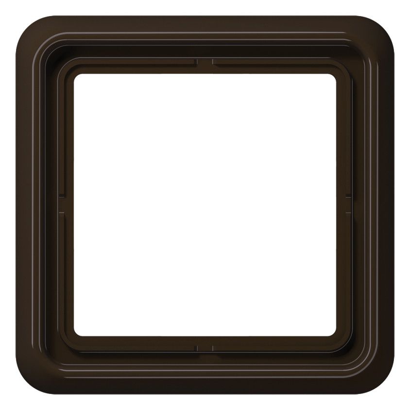 Jung CD581BR Rahmen 1fach braun