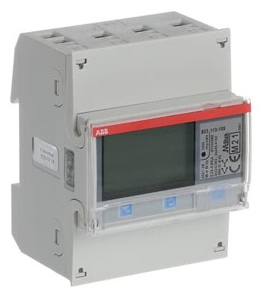 ABB B23 113-100 Drehstromzähler, M-Bus Stahl, 3Phn, Direktanschluss 65A