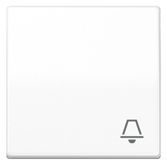 Jung AS591KWW Wippe Symbol Klingel Serie AS alpinweiß