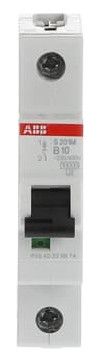 ABB S201M-B10 Sicherungsautomat B-Char., 10 kA, 10A, 1P