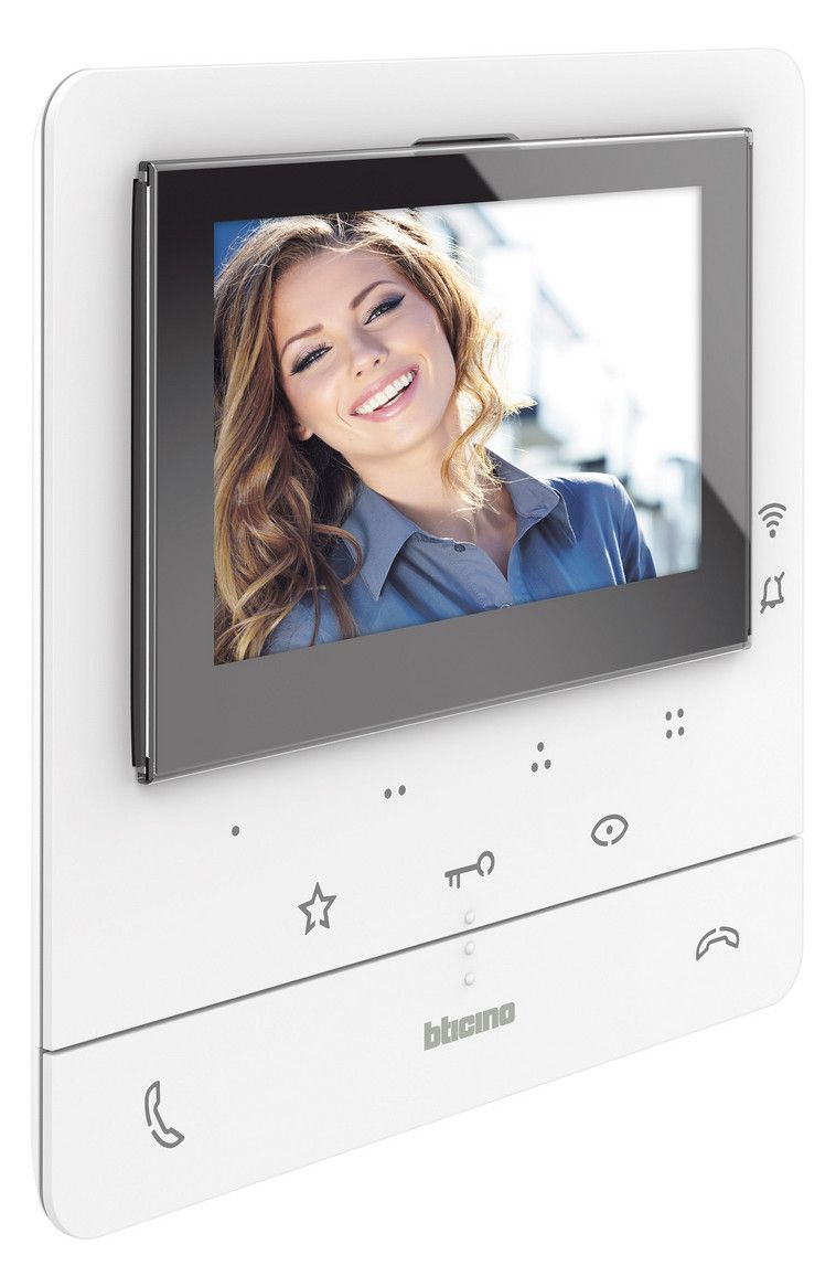 BTicino 344932 CLASSE100 X16E Hörerlose AP-Video Hausstation m.Farb-LCD 5z Smart