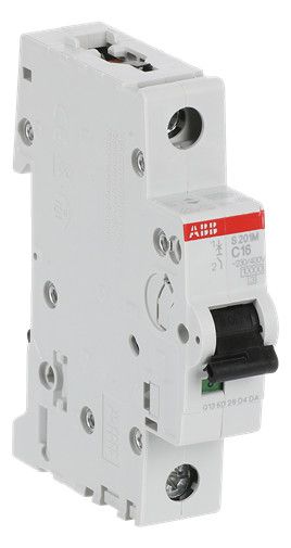 ABB S201M-C16 Sicherungsautomat C-Char., 10 kA, 16A, 1P