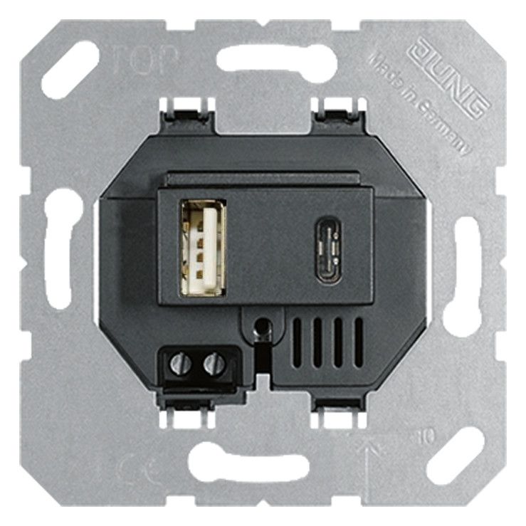 Jung USB15CASW USB-Ladegerät