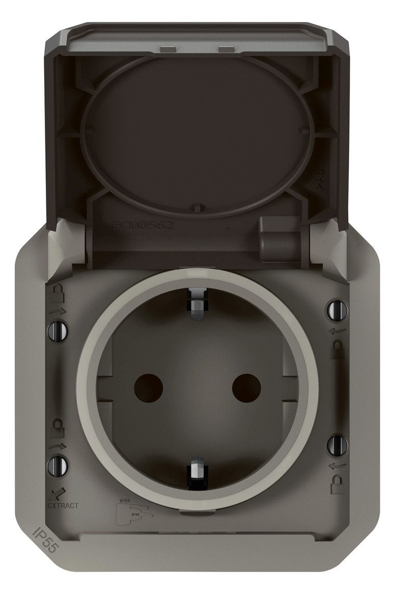 Legrand 069871L Plexo New Einsatz Schutzkontakt-Steckdose Steckkl.EB,