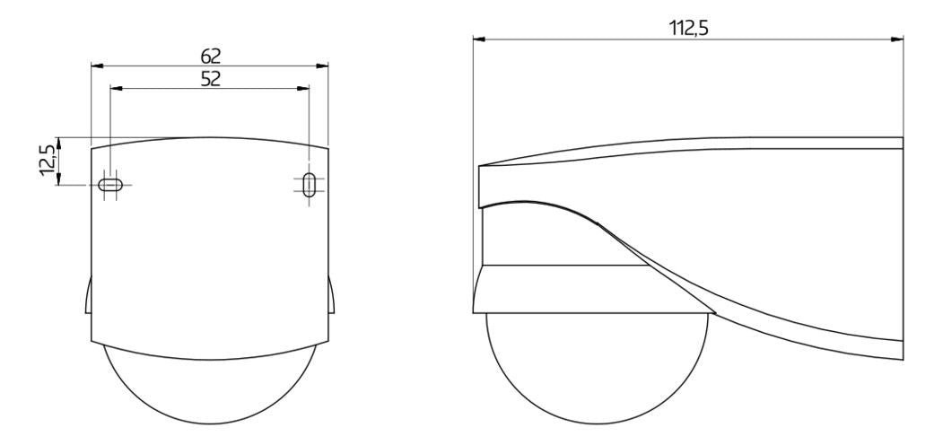 BEG 91008 LC-plus 280 weiß LUXOMAT Bewegungsmelder