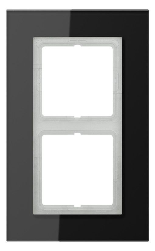 Jung LSP982GLSW Glasrahmen 2fach LS plus schwarz