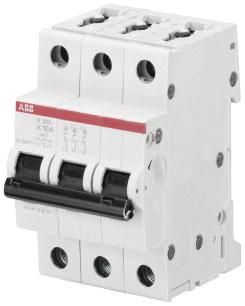 ABB S203-K16 Sicherungsautomat K-Char., 6 kA, 16A, 3P