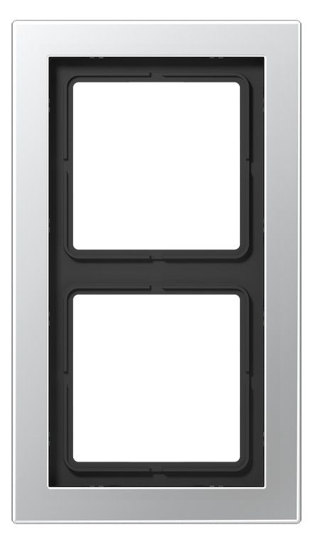 Jung ALD2982 Rahmen 2fach LS/FD-design Aluminium