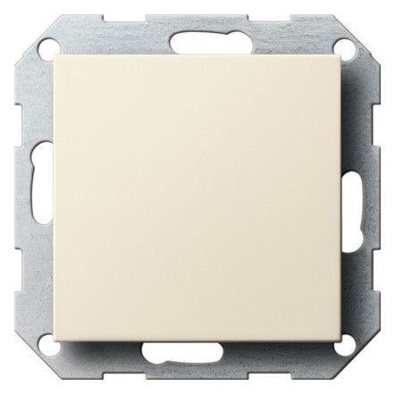 GIRA 026801 Blindabdeckung Tragring System 55 Cremeweiß glänzend