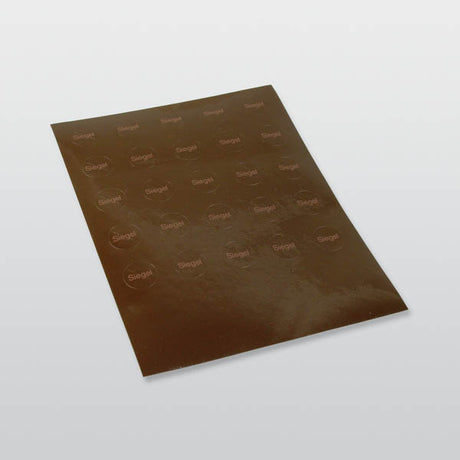 Klebeplombe 11 mm braun