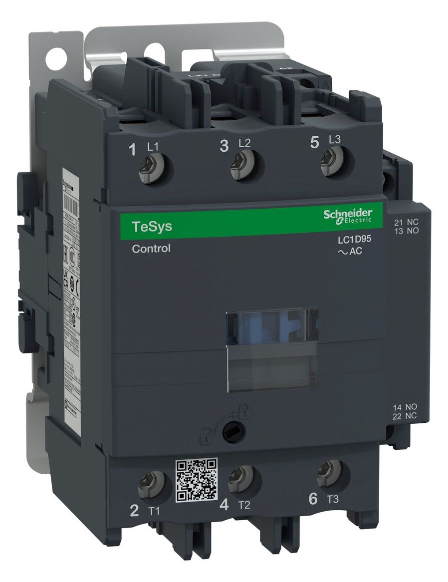 Schneider LC1D95P7 Leistungsschütz 3p 1S1Ö 45kW 400V AC3 95A 230VAC