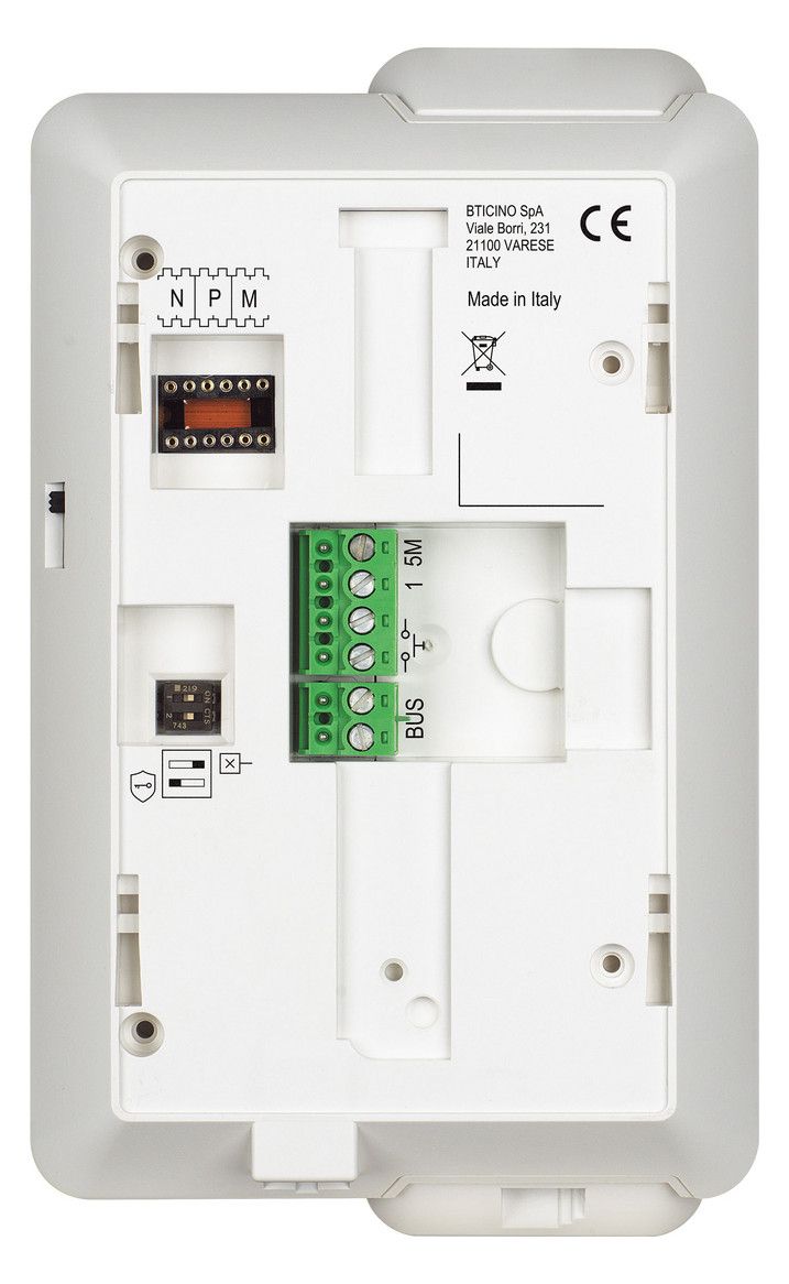 BTicino 344292 CLASSE100 A16M Audio Hausstation m.Handhörer 2-Draht-Bussyst.