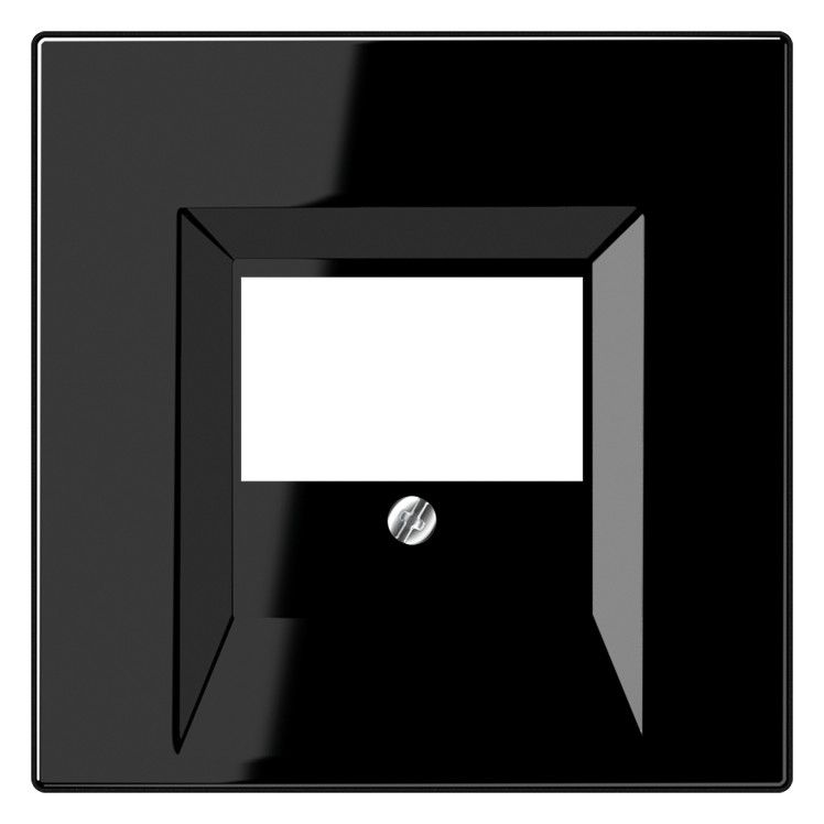 Jung LS969TSW Abdeckung f.TAE schwarz TAE-Fernmelde-Anschlussdose und Kombinat