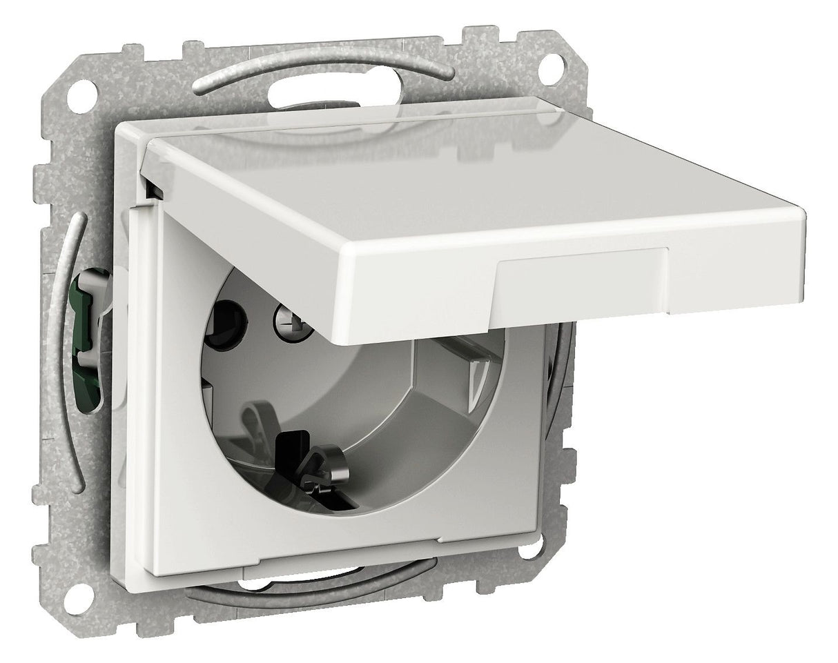 Elso WDE002177 Steckdoseneinsatz Weiß