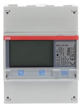 ABB B23 113-100 Drehstromzähler, M-Bus Stahl, 3Phn, Direktanschluss 65A