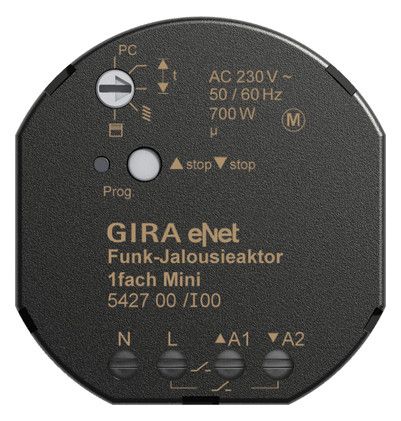 GIRA 542700 eNet Funk Jalousieaktor 1fach Mini