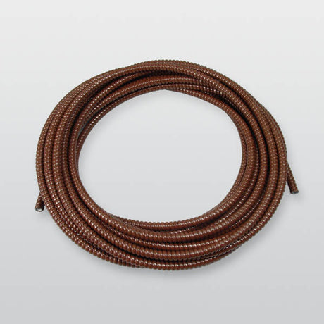 Metallschutzschlauch  braun