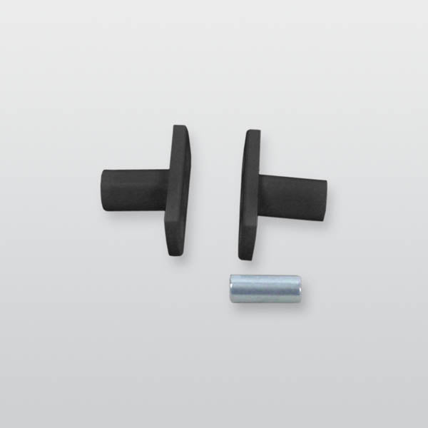 Einbauflansch mit Magnet für