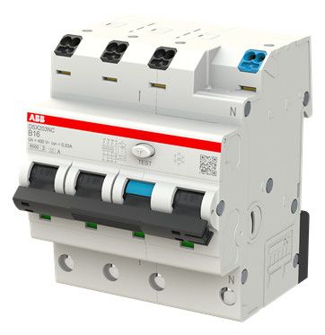 ABB DSX203NCA-B16/0,03 FI/LS-Schalter 6kA 3P+N Typ A B 16 30mA 2CSR256192R1165