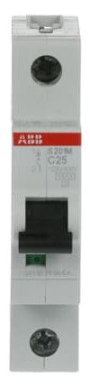 ABB S201M-C25 Sicherungsautomat C-Char., 10 kA, 25A, 1P