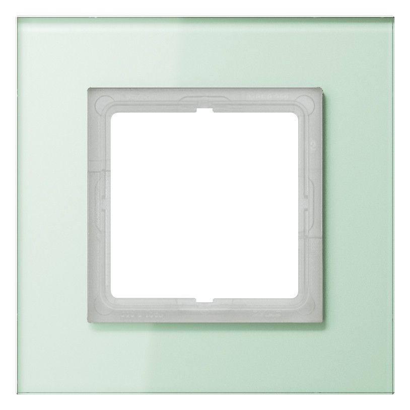 Jung LSP981GLAS Glasrahmen 1fach LS plus mattweiß