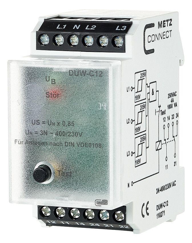 Metz 110271 DUW-C12 Unterspannungs- überwachung