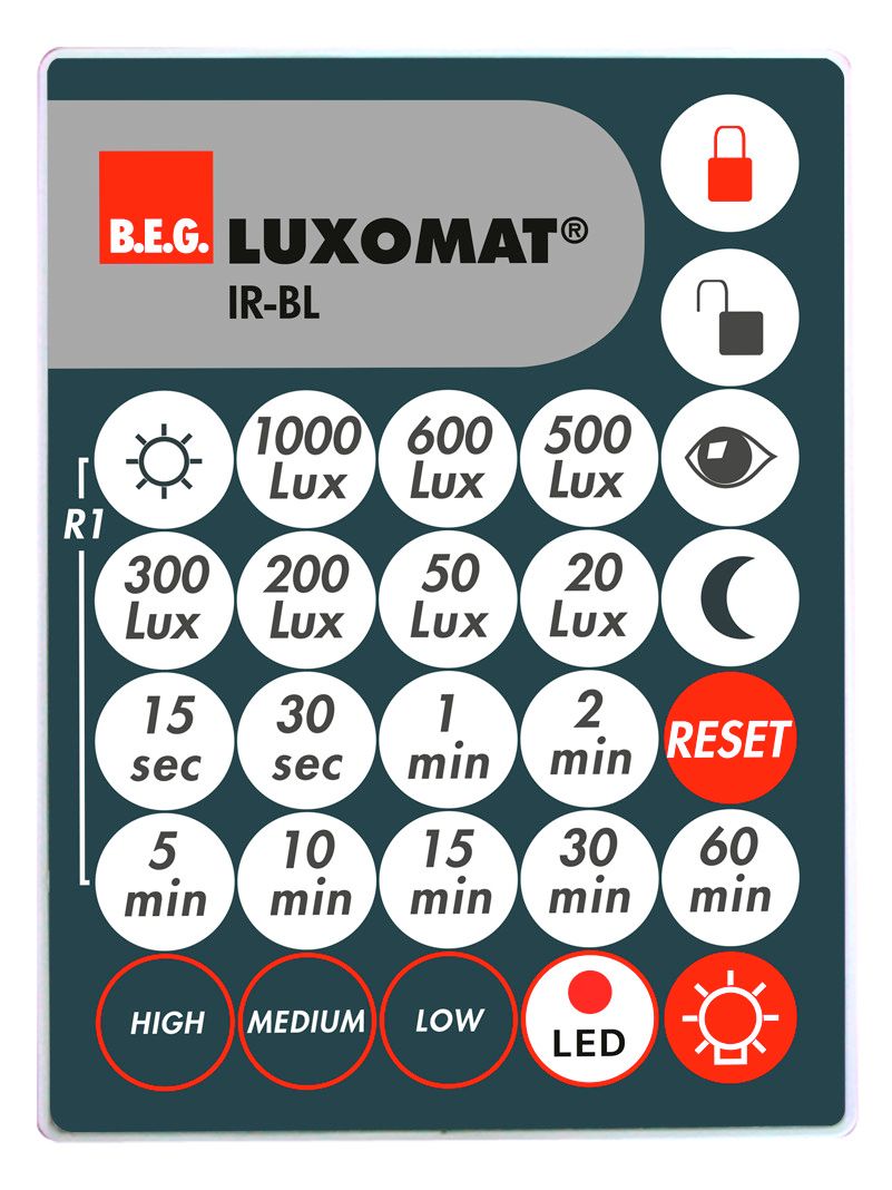 BEG 93055 IR-BL Fernbedienung