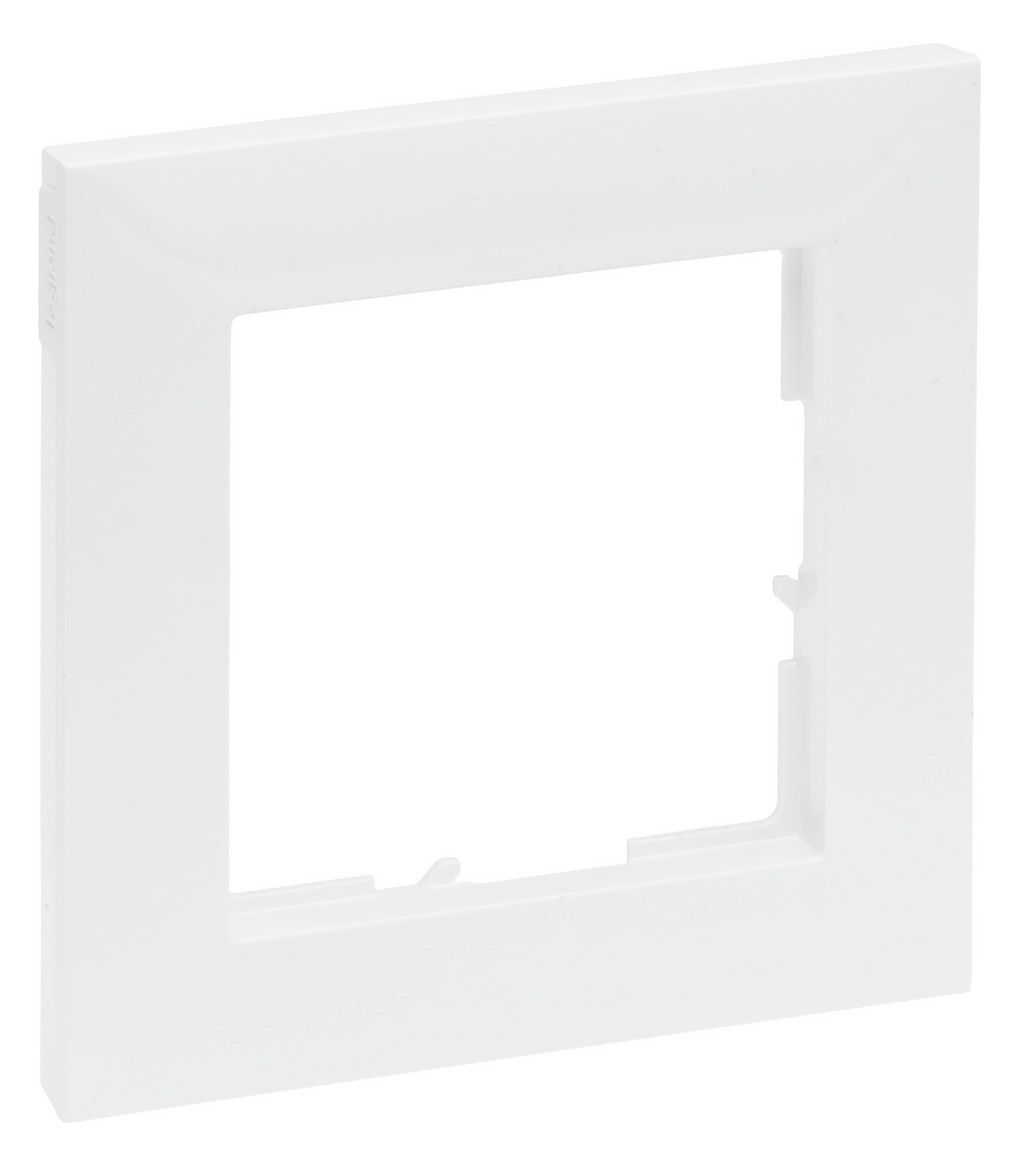 Legrand 765171 SEANO 1-fach Rahmen in der Farbausführung Ultraweiß