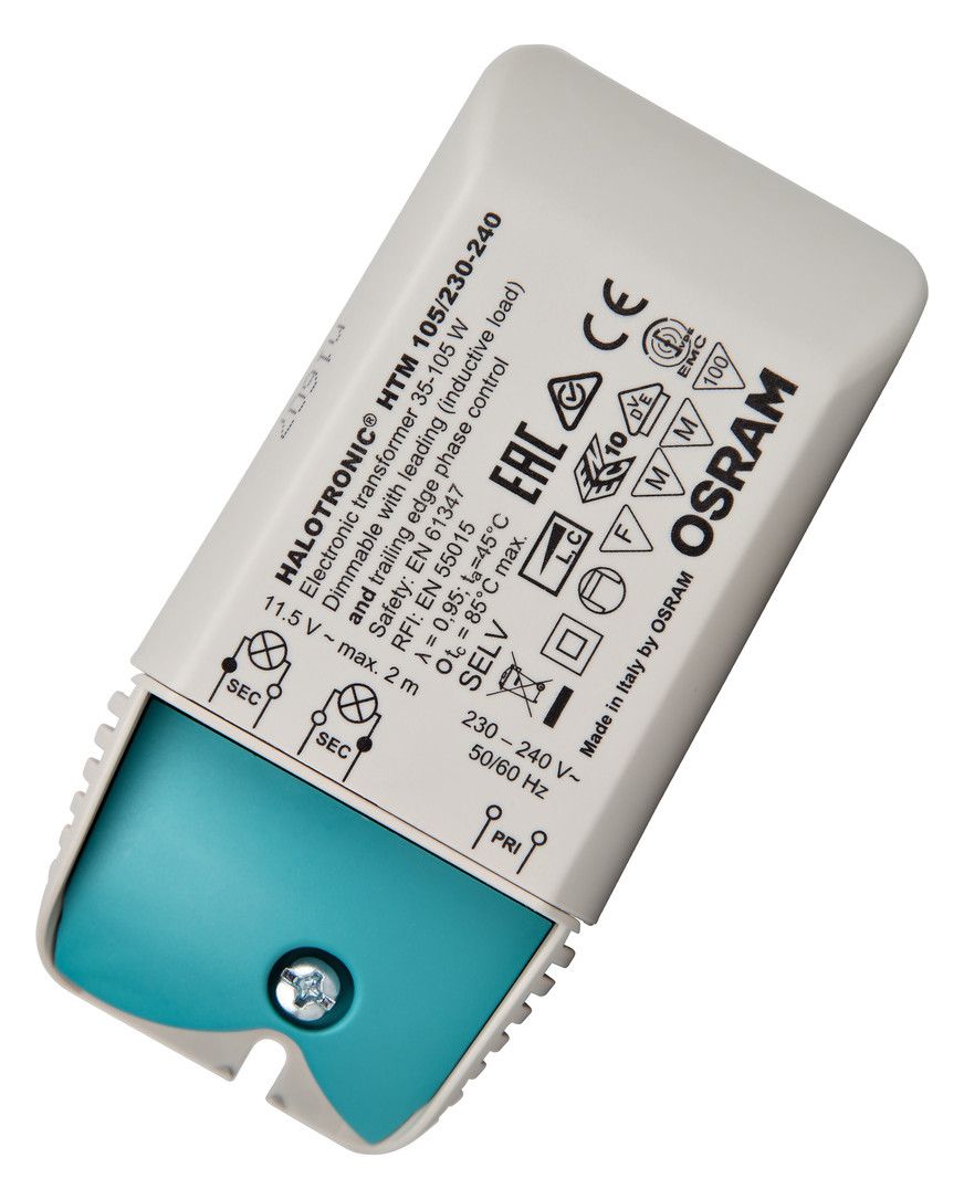 Osram HTM 105W 230-240 35-105W 108x52x33 UNV1 HALOTRONIC MAUSTrafo Phasenab/an.