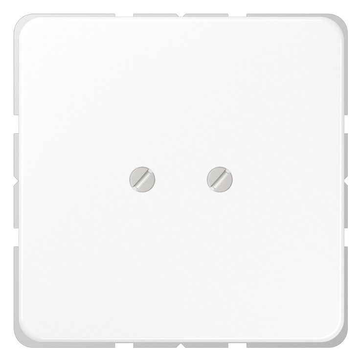 Jung CD561BWW Blind-Abdeckung m.Tragring verschraubt alpinweiß