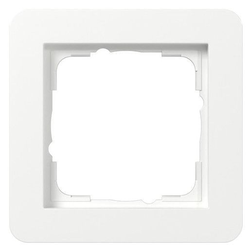 GIRA 0211150 Abdeckrahmen 1f Gira E1 Reinweiß