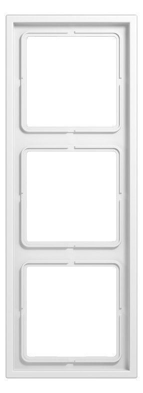 Jung LSZ983BFWW Rahmen 3fach alpinweiß 81x223mm