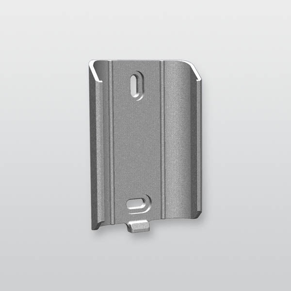 Wandhalterung graualuminium