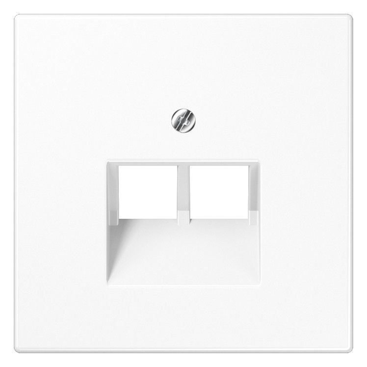 Jung LS969-2UAWW Abdeckung f.IAE/UAE 2x8polig alpinweiß