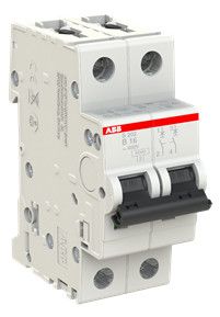 ABB S202-B16 Sicherungsautomat B-Char., 6 kA, 16A, 2P
