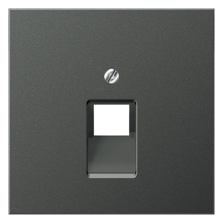 Jung AL2969-1UAAN Abdeckung f.IAE/UAE 1x8polig LS Aluminium anthrazit